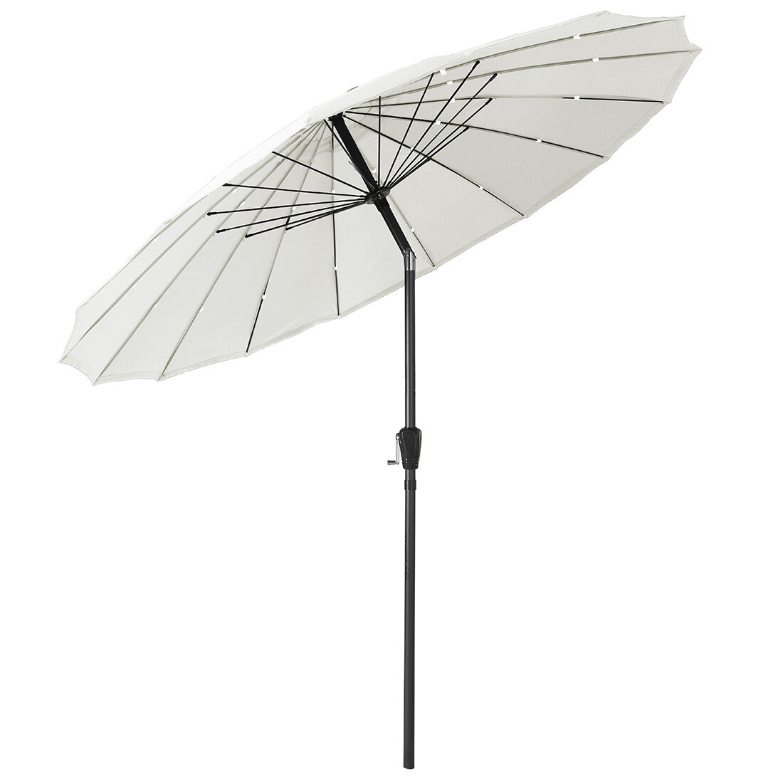 Acomoda Textil – Sombrilla de Jardín Inclinable con Manivela.