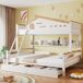 Cama litera Cama litera Natural/ Blanco