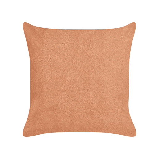 Conjunto de 2 almofadas decorativas MARIGOLD 45 x 45 cm Laranja Sólido