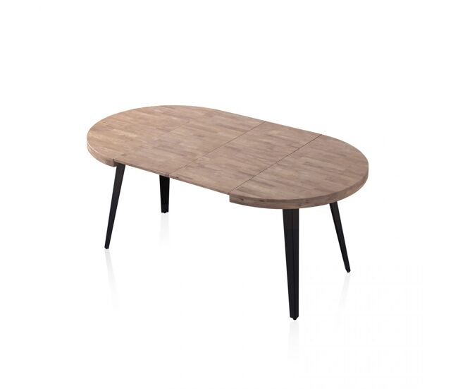 Mesa redonda extensible Berg 120x120