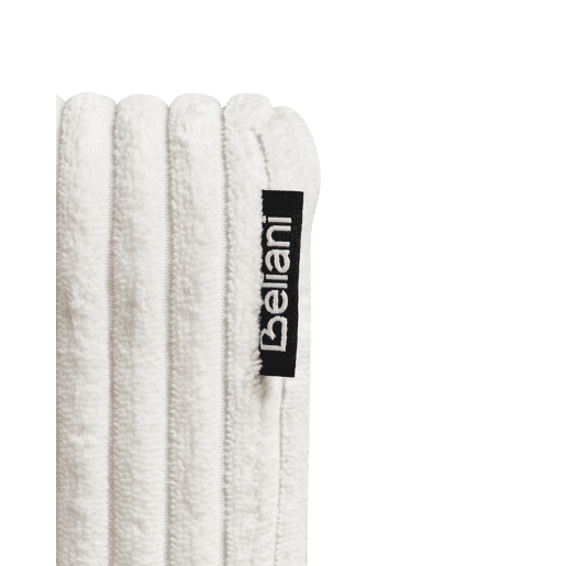 Conjunto de 2 cadeiras de jantar STURGIS Bombazine Branco creme