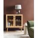 Beliani Vitrina ALBANY Beliani Vitrina ALBANY Madera Clara