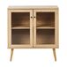 Beliani Vitrina ALBANY Beliani Vitrina ALBANY Madera Clara