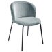 Beliani Silla de comedor MILES Beliani Silla de comedor MILES Azul Claro