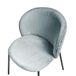 Beliani Silla de comedor MILES Beliani Silla de comedor MILES Azul Claro