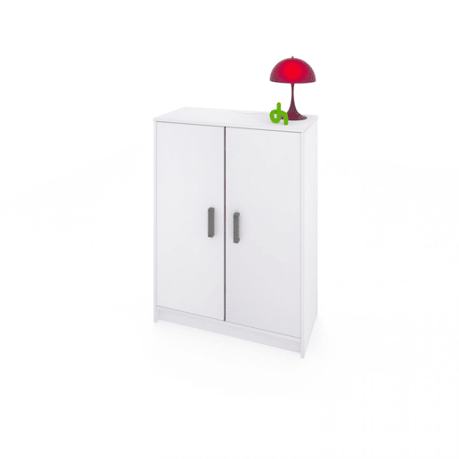 Sapateira Liam 75 Branco 75 x 101 x 36 cm