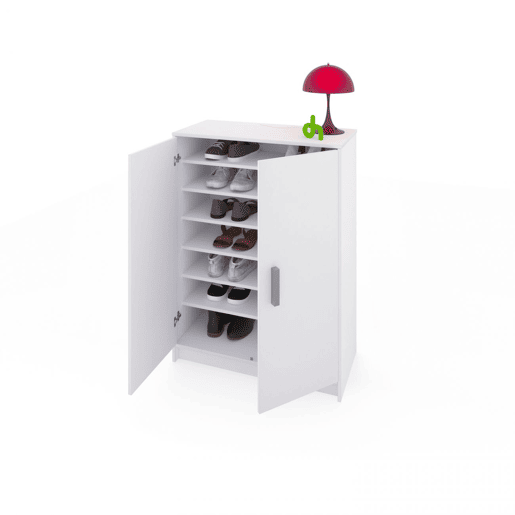 Sapateira Liam 75 Branco 75 x 101 x 36 cm