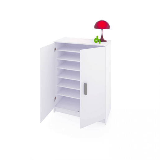 Sapateira Liam 75 Branco 75 x 101 x 36 cm