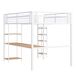 Cama alta para niños 203x146 Cama alta para niños 203x146 Blanco