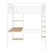 Cama alta para niños 203x146 Cama alta para niños 203x146 Blanco