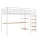 Cama alta para niños 203x146 Cama alta para niños 203x146 Blanco