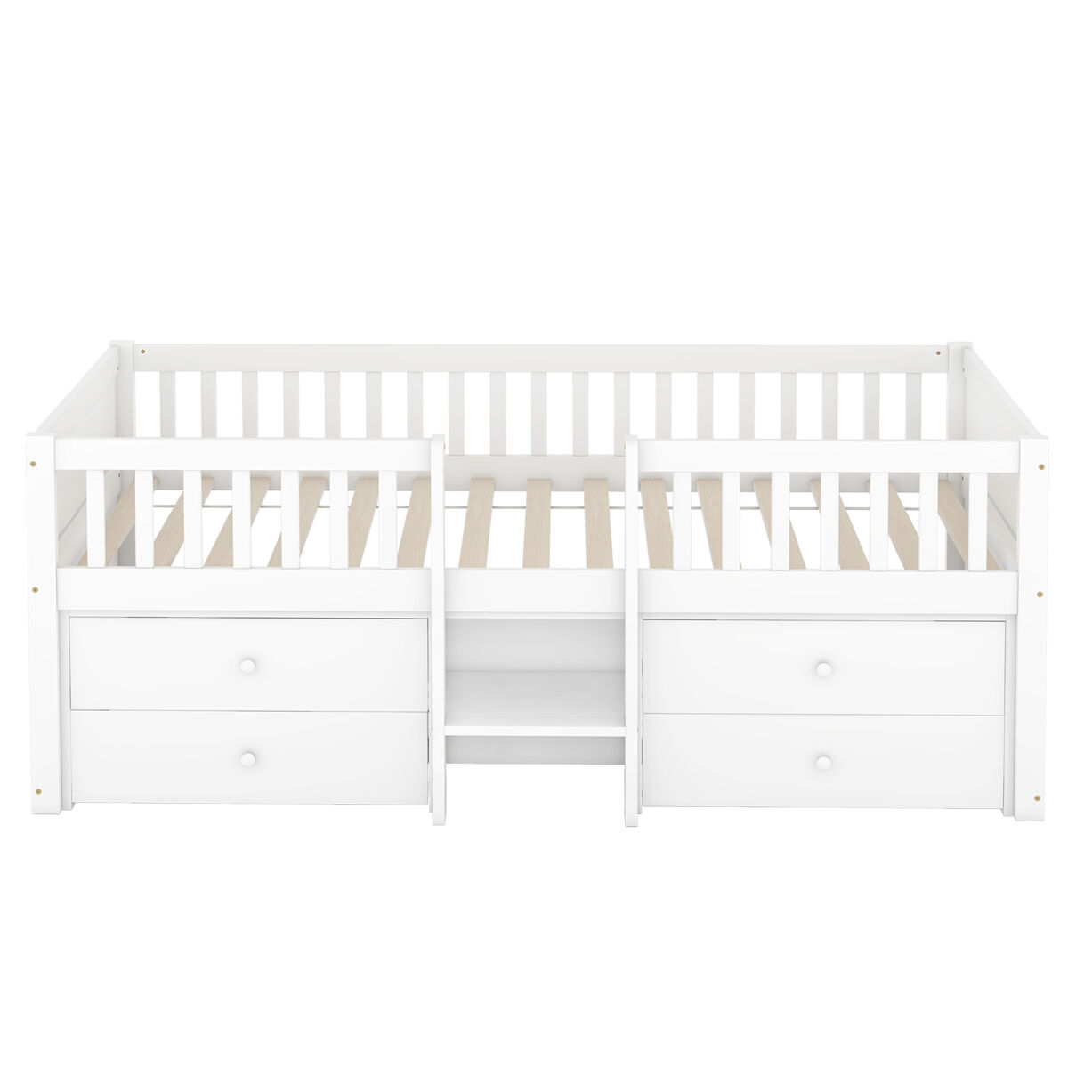 Camas infantiles 204x99 Blanco