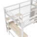 Cama alta para niños 249x145 Cama alta para niños 249x145 Blanco