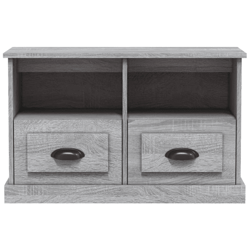 Móvel de TV - Modulo de TV - Armário de TV 80x35x50 cm derivados de madeira cinzento sonoma