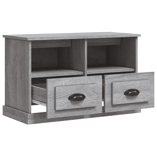 Móvel de TV - Modulo de TV - Armário de TV 80x35x50 cm derivados de madeira cinzento sonoma