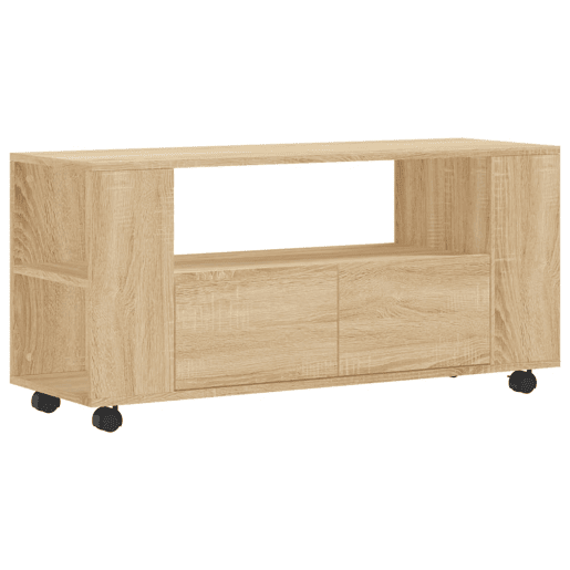 Móvel de TV - Modulo de TV - Armário de TV 102x34,5x43 cm derivados de madeira carvalho sonoma