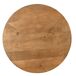 Mesa de centro redonda de madera maciza 80x80 Mesa de centro redonda de madera maciza 80x80 Madera Clara