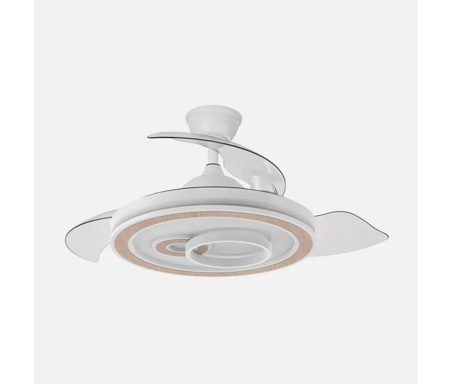 Ventilador de techo metal color blanco serie sultan 50cm