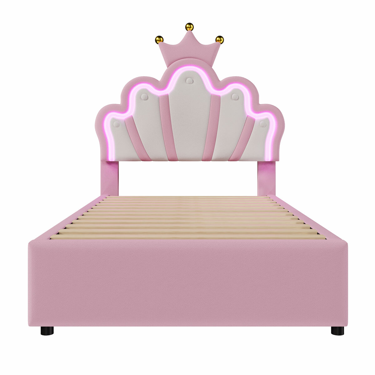 Camas infantiles 203x93 Rosa
