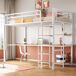 Cama alta para niños 203x96 Cama alta para niños 203x96 Blanco