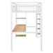 Cama alta para niños 203x96 Cama alta para niños 203x96 Blanco