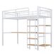 Cama alta para niños 203x96 Cama alta para niños 203x96 Blanco