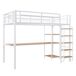 Cama alta para niños 203x96 Cama alta para niños 203x96 Blanco