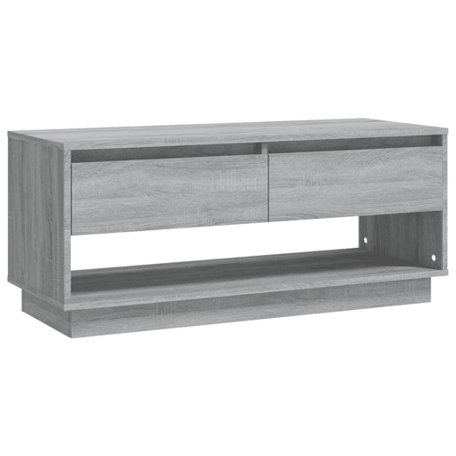 Móvel de TV - Modulo de TV - Armário de TV 102x41x44 cm derivados de madeira cinzento sonoma
