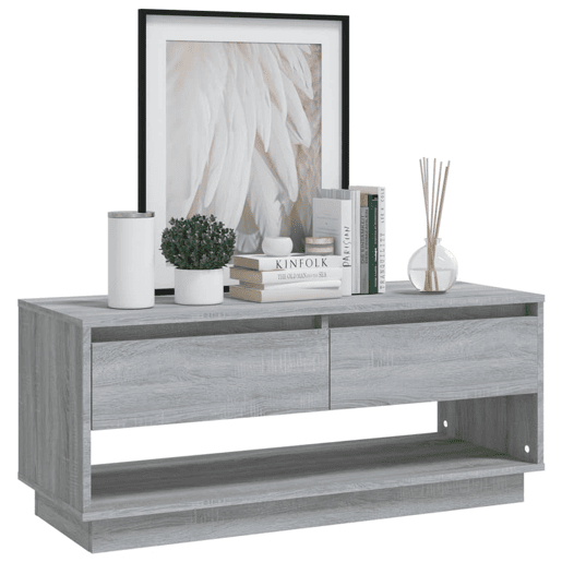 Móvel de TV - Modulo de TV - Armário de TV 102x41x44 cm derivados de madeira cinzento sonoma