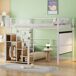 Cama alta para niños 210x188 Cama alta para niños 210x188 Blanco