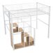 Cama alta para niños 210x188 Cama alta para niños 210x188 Blanco