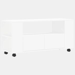 Móvel de TV - Modulo de TV - Armário de TV 102x34,5x43 cm derivados de madeira branco