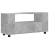 Móvel de TV - Modulo de TV - Armário de TV 102x34,5x43 cm derivados madeira cinzento cimento