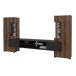 Conjunto de muebles TV y 2 armarios Akram Conjunto de muebles TV y 2 armarios Akram Madera