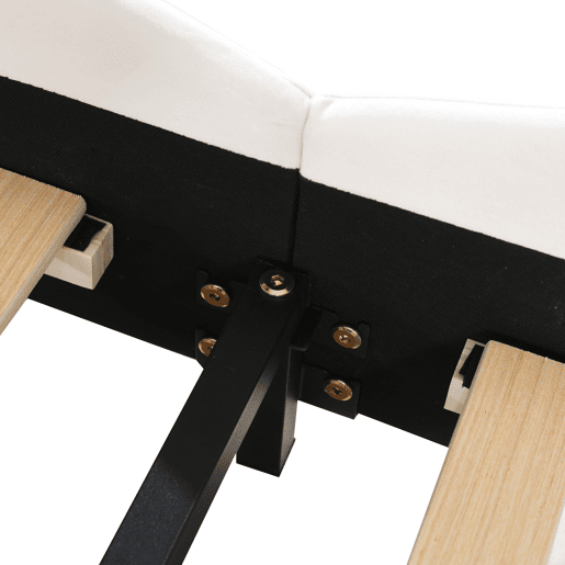 Cama de criança 90 x 200 cm - forma de urso - tecido de veludo - Branco