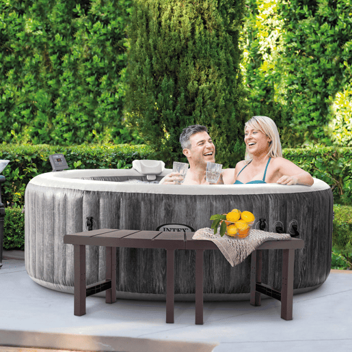 INTEX Pacote de 2 bancos médios para spa circular para 4 pessoas INTEX Pacote de 2 bancos médios para spa circular para 4 pessoas