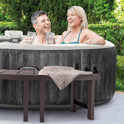 INTEX Pacote de 2 bancos médios para spa circular para 4 pessoas INTEX Pacote de 2 bancos médios para spa circular para 4 pessoas
