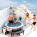 INTEX Pack 2 bancos medianos y 2 grandes para spa circular INTEX Pack 2 bancos medianos y 2 grandes para spa circular Marrón