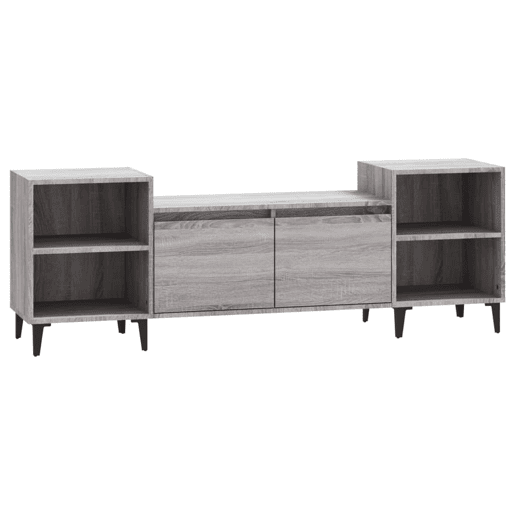 Móvel de TV - Modulo de TV - Armário de TV 160x35x55 cm derivados de madeira cinzento sonoma