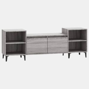 Móvel de TV - Modulo de TV - Armário de TV 160x35x55 cm derivados de madeira cinzento sonoma