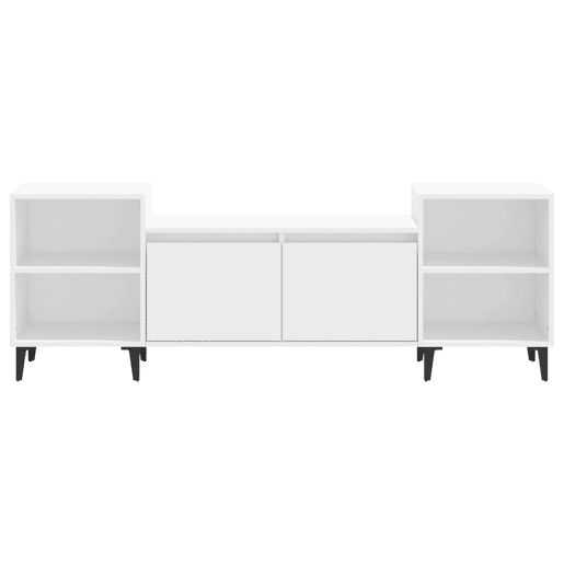 Móvel p TV, Armário de TV 160x35x55 cm derivados de madeira branco