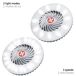 Aktive lámpara LED portátil recargable con ventilador y cargador USB Aktive lámpara LED portátil recargable con ventilador y cargador USB Blanco
