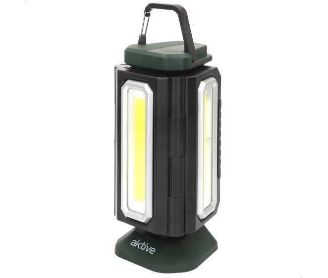 Aktive triple foco led exterior 3 en 1 usb y powerbank 1500 lúmenes