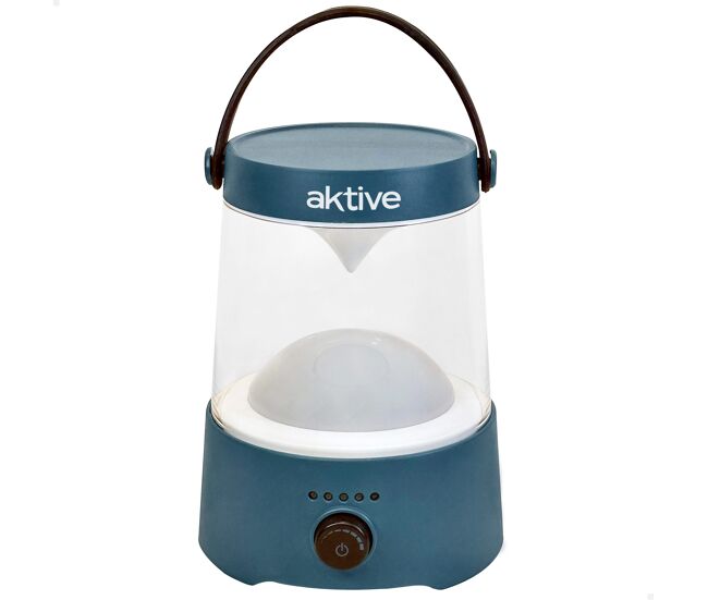 Aktive lámpara led camping 2 en 1 recargable usb 400 lúmenes regulable