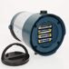 Aktive Lámpara LED camping 2 en 1 recargable USB 400 lúmenes regulable Aktive Lámpara LED camping 2 en 1 recargable USB 400 lúmenes regulable Azul