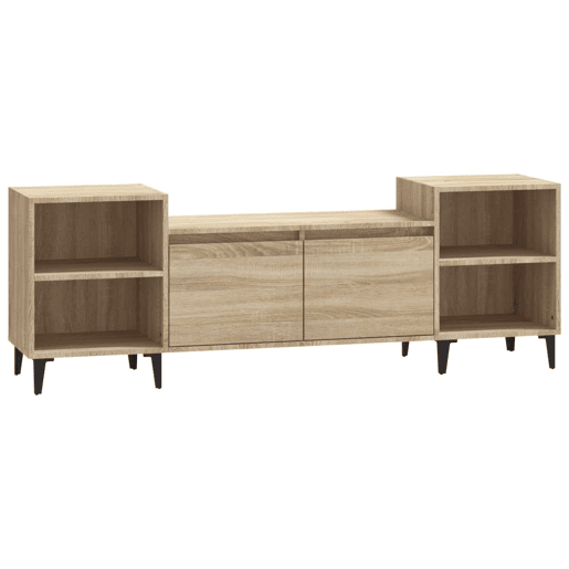 Móvel de TV - Modulo de TV - Armário de TV 160x35x55 cm derivados de madeira carvalho sonoma