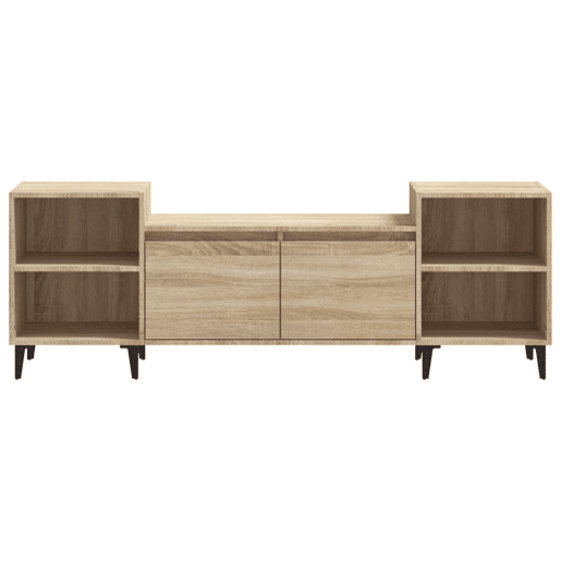 Móvel de TV - Modulo de TV - Armário de TV 160x35x55 cm derivados de madeira carvalho sonoma