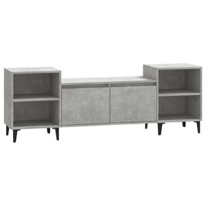 Móvel de TV - Modulo de TV - Armário de TV 160x35x55 cm derivados de madeira cinzento cimento