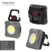 Aktive Foco LED portátil multiusos 3 posiciones c/cargador USB Aktive Foco LED portátil multiusos 3 posiciones c/cargador USB Gris
