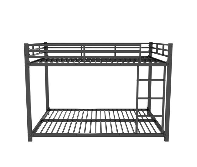 Litera infantil de hierro 140x200cm - negro